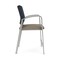 Lesro Newport Wide Hip Chair Metal Frame, Silver, RS Night Sky Back, MD Farro Seat NP1261 - alternate 2